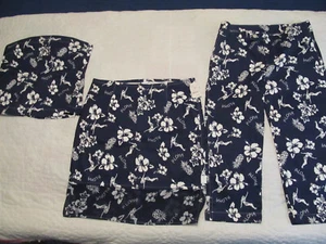 Girl Star Halter Skirt & Pants Hawaiian Theme New with tags! Made in USA - Picture 1 of 10