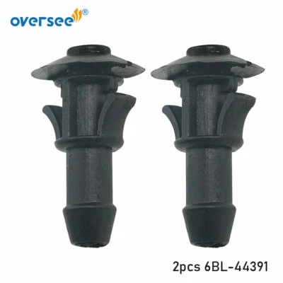 2 peças 6BL-44391 BICO DE MANGUEIRA para motor de popa Yamaha Parsun F15-05000009 6H3-44391 - Imagem 1 de 4
