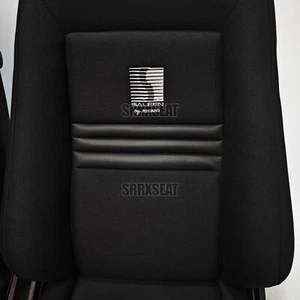 【1 Seat; Full set】RECARO UPHOLSTERY KITS/ SEAT COVERS For LXB SALEEN BLACK NARDO - Picture 1 of 6