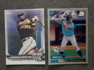 Lot (2) Topps Baseball Miguel Cabrera ICR-20 Fernando Tatis Jr Home Run HRC-23 - Picture 1 of 2