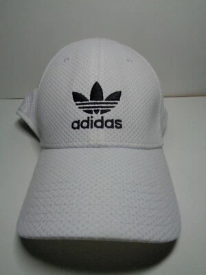 Adidas подлинный эластичной подходит шляпа размер L/XL белый - Изображение 1 из 4