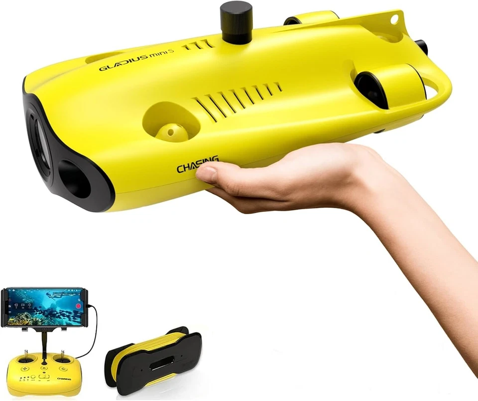 Chasing Gladius Mini S 100M/200M Underwater Drone ROV - 4K UHD Camera - Image 1 of 2