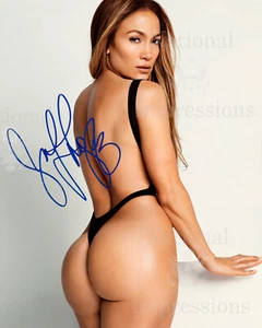 Sexy Jennifer Lopez  Autographed 8x10  Photo REPRINT 2 - Picture 1 of 2