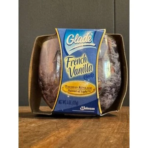 Vela de vainilla francesa Glade 2005 - Thomas Kinkade edición especial 4 oz - Imagen 1 de 5