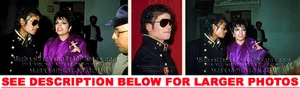 MICHAEL JACKSON 1984 w LIZA MINNELLI 3xRARE8x10 PHOTOS - Picture 1 of 1