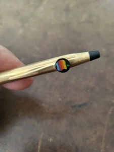 Cross Kugelschreiber mit Apple Logo aus den 90ern.. Altes Logo von Apple  - Bild 1 von 4