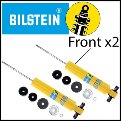 Par de amortiguadores delanteros Bilstein B6 4600 para Chevy GMC C2500 Suburban 92-99 con elevación de 0" Foto 1 de 2
