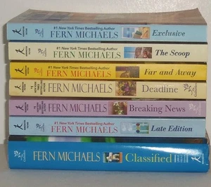 7 DIFFERENT FERN MICHAELS GODMOTHER SERIES BOOKS COMPLETE SET - Bild 1 von 2