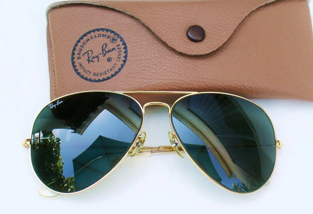 Ray-Ban Gold Everyday 100% UV Protection Vintage Sunglasses for