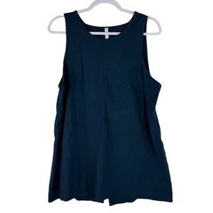 Camiseta sin mangas sin costuras Athleta Foothill para mujer talla XL azul suave elástica 211277 - Imagen 1 de 6