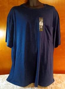 T-shirt uomo Atheletic Works blu navy k - taglia 4XL (58-60) - Foto 1 di 4