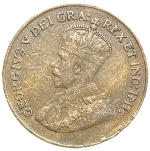 1922 CANADA UN CENTESIMO *BASSA CONIAZIONE* - Moneta canadese 1C #005 - Foto 1 di 4