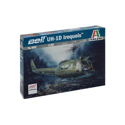 UH-1D SLICK KIT 1:48 Italeri Kit Elicotteri Modellino Nuovo - Immagine 1 di 4