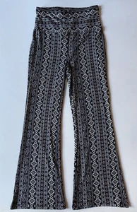 Shosho Damen Tribal Print Flare Legging Hose Größe Large - Bild 1 von 8