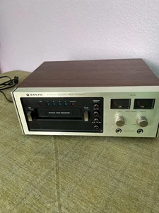 SANYO Rd 8020a 8 Track Cassette Deck Vintage Stereo player and recorder - Picture 1 of 8