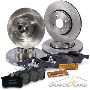 ATEC 4x BREMSSCHEIBE+SATZ BREMSBELÄGE VO+HI FÜR RENAULT MEGANE 2 GRANDTOUR KOMBI - Bild 1 von 12