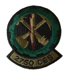 US Air Force 2750th CES Civil Engineer Squadron Patch - Picture 1 of 1