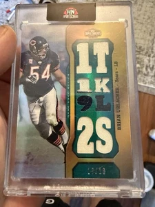2011 Topps Triple Threads - Relics Brian Urlacher #TTR-100 Emerald /18 (MEM) - Picture 1 of 4