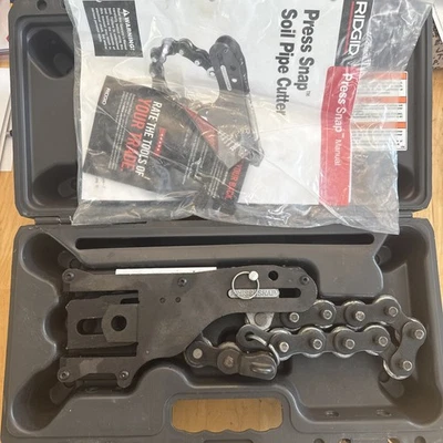 RIDGID Press Snap Soil Pipe Cutter Kit - Image 1 of 4