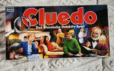 Cluedo Brettspiel - Parker - Das Klassische Detektivspiel Vollständig Komplett - Bild 1 von 4