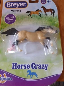 Buckskin Mustang Breyer compañero de establo caballo vacaciones regalo de Navidad - Imagen 1 de 1