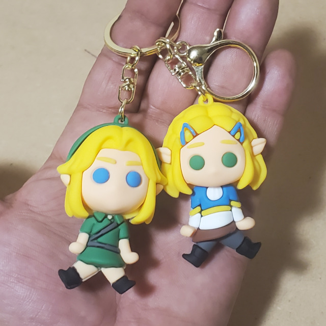 The Legend of Zelda acrylic keychain △ Retro Link Zelda Nintendo