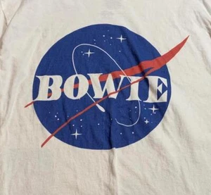 Bowie PreOwned Large Band TShirt   - Picture 1 of 3