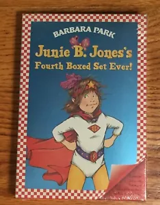 Junie B. Jones Fourth Boxed Set Ever! by Barbara Park Peep in Pocket Field Day - Picture 1 of 7