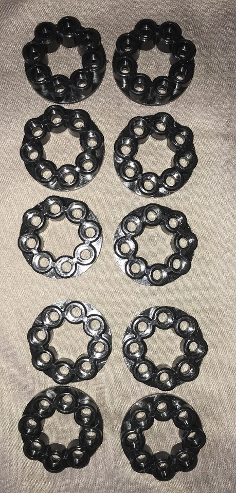 Game Face Revolver 8 Shot Clip Airsoft Lot Of 10   GF600, WG Sport 705 WinGun - Image 1 of 4