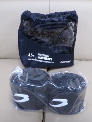 ***NEW~BOXRAW Professional HAND WRAPS 4.5M