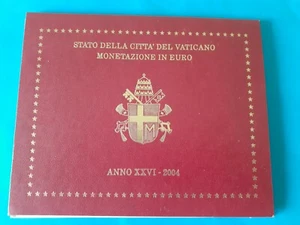 EURO SET VATICAN 2004 BU IN FOLDER - Picture 1 of 2