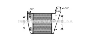 144613211R intercooler - per RENAULT TWINGO II PH 2 1.5 DCI FAP - 85 2011 - Bild 1 von 3