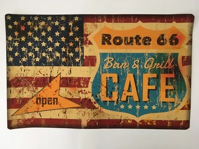 Route 66 Poster Canvas Highway Sign 15 x 24 Inches  - Image 1 of 4