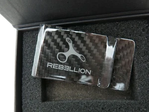 Rebellion watches Carbon fiber money clip Brand New OEM - Picture 1 of 6