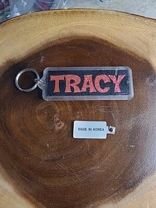 TRACY Acrylic Keychain - 90s / 3 Inches Long J101 - Picture 1 of 1