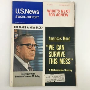 US News & World Report Magazine October 15 1973 Clarence M. Kelley Interview - Picture 1 of 1