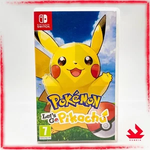 POKEMON LET'S GO PIKACHU – ITALIANO - ORIGINALE NINTENDO SWITCH EEVEE CHARIZARD - Foto 1 di 6