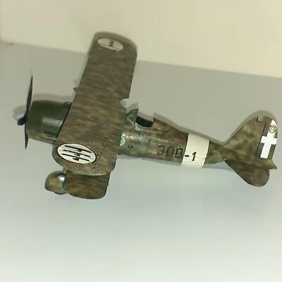 FIAT CR 42 CACCIA NOTTURNO 1/72 COSTRUITO BUILT GEBAUT 1/72 DA KIT IN PLASTICA - Immagine 1 di 4