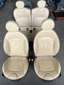 BMW Mini One/Cooper/S Gravity Leather Seats (Polar Beige) R56 Hatchback - Picture 1 of 8