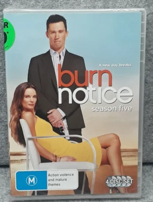 NEW: BURN NOTICE Season 5 Comedy Drama TV Series DVD Region 4 NTSC Free Post - Image 1 of 2