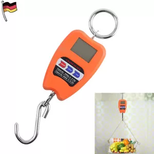 Profi Hängewaage Digital 200Kg LCD Zugwaage Wildwaage Industriewaage Waage - Bild 1 von 7