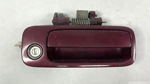 1997-2001 Toyota Camry Front Right Passenger Maroon Outer exterior door handle
