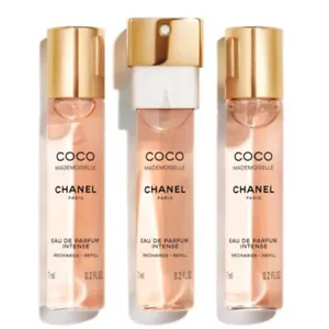CHANEL COCO MADEMOISELLE EDP Intenso Recargable 3X7 ML ENVÍO DESDE FRANCIA - Imagen 1 de 2