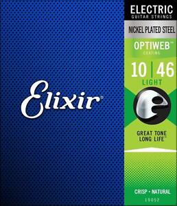 Elixir Electric Optiweb Light 10 - 46 Electric Guitar Strings E19052
