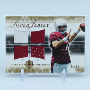 Matt Leinart 2006 Ultimate Collection Super Jersey #SUP-ML 3/50 Quad Patch RC - Picture 1 of 3