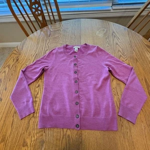 Banana Republic extra feine Merinowollmischung Strickjacke M Preppy Style - Bild 1 von 7