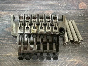 Puente trémolo años 90 Ibanez Lo-Pro Edge Floyd Rose Cosmo negro hecho en Japón - Imagen 1 de 9