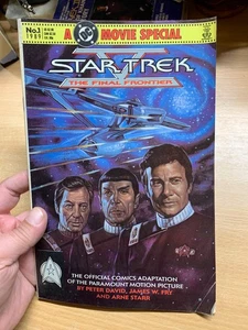 DC COMICS STAR TREK V THE FINAL FRONTIER MOVIE ADAPT #1 1989 (VFN) COMIC (LL) - Picture 1 of 13
