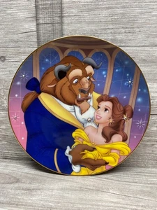 A Moment To Treasure Beauty & The Beast Belle Bradford Exchange Collector Plate - Picture 1 of 2