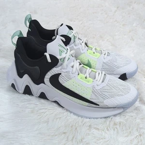 Mens Nike Giannis Immortality 2 Basketball Shoes Size 11 White Black Volt DM8025 - Picture 1 of 6